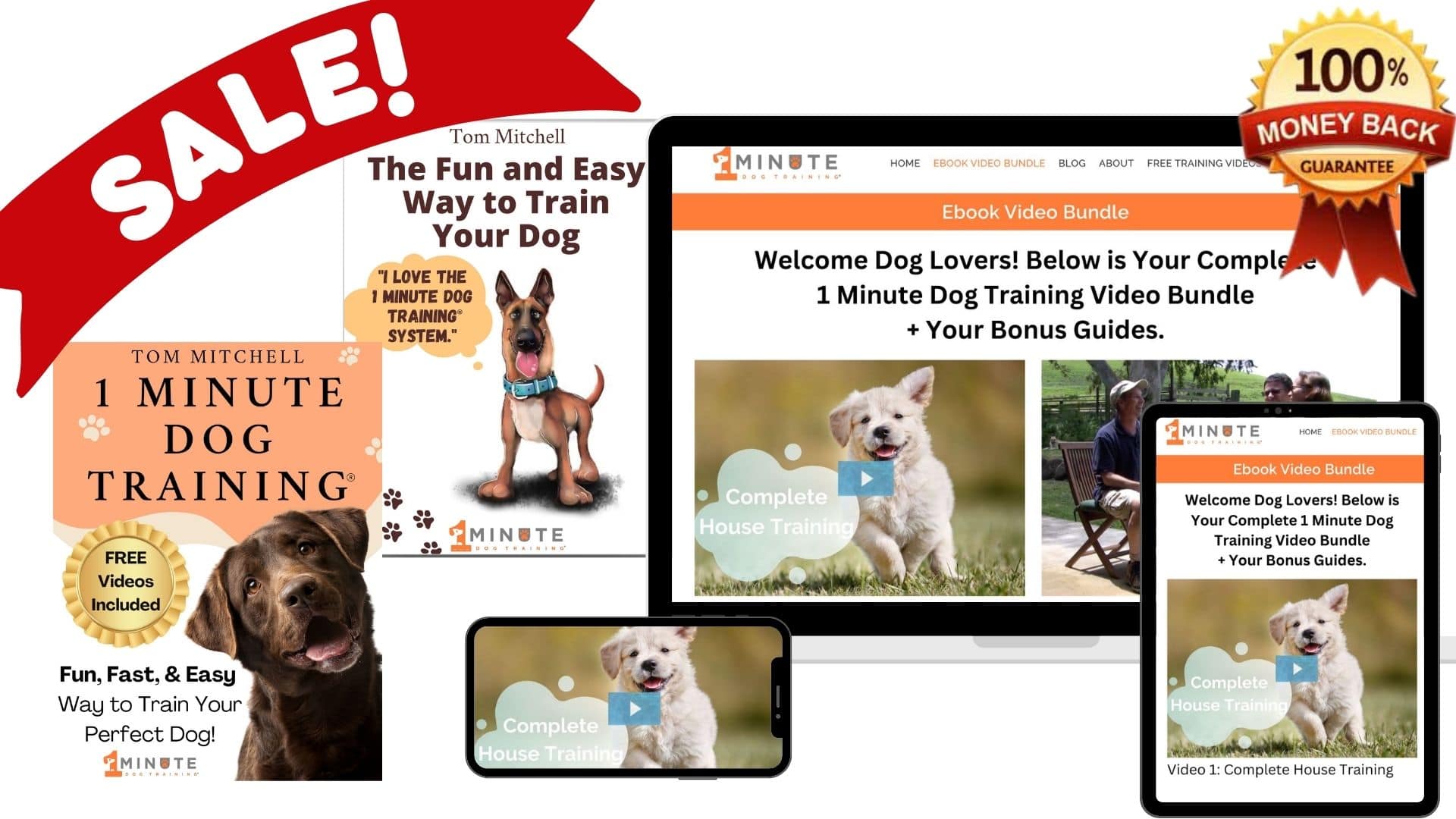 Best Dog Training Videos & E-Book