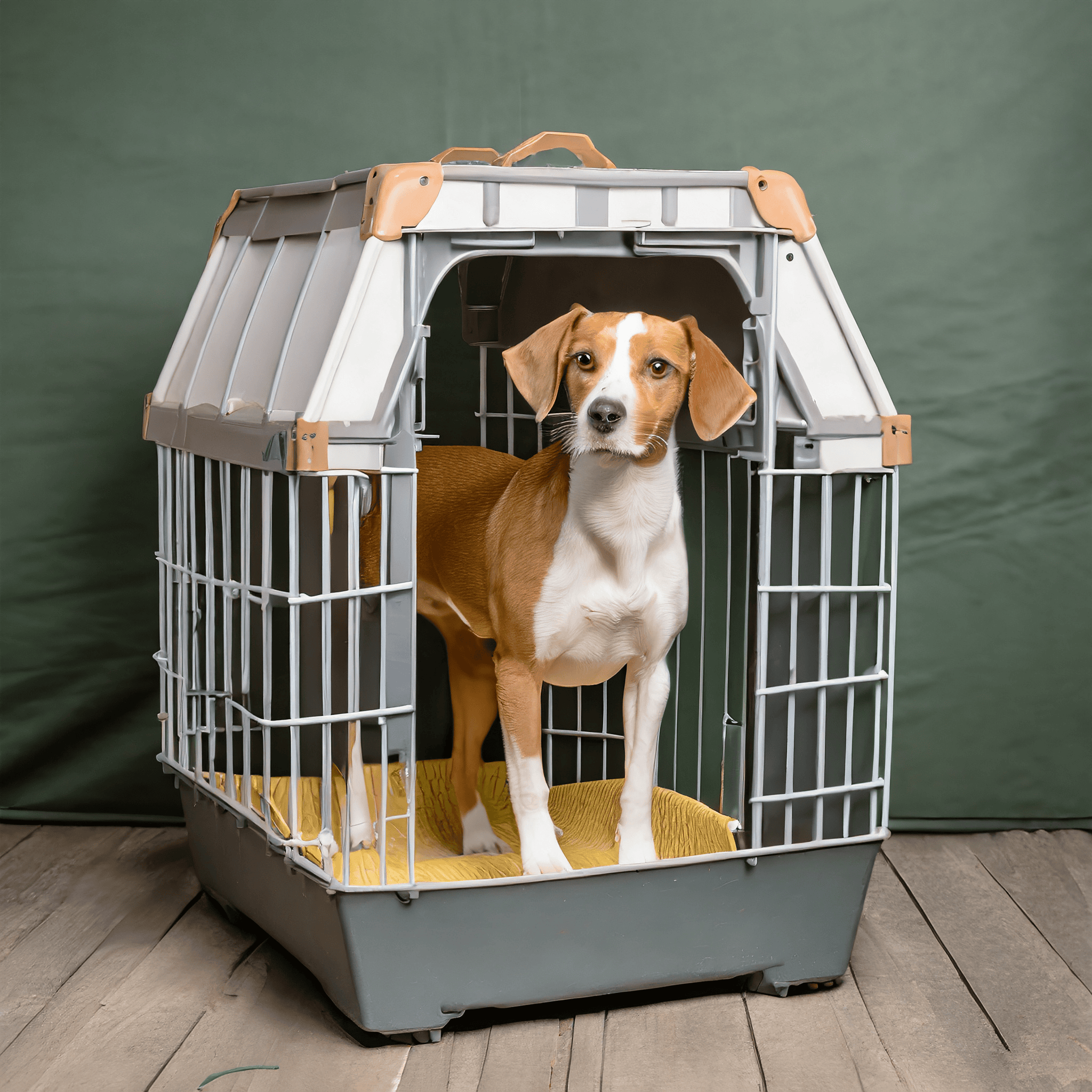 A puppy crate should be the right size for crate training.