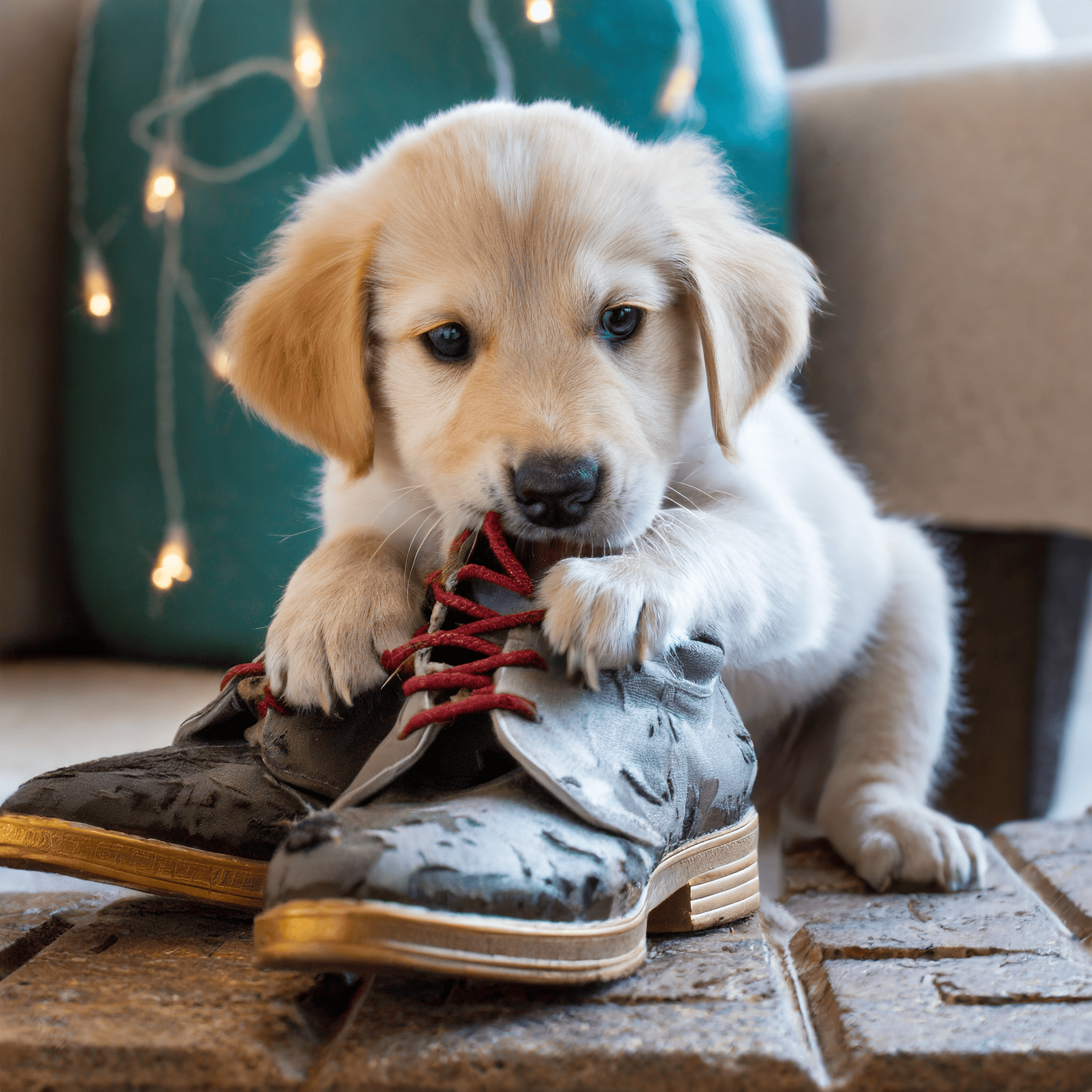 Start crate training before your new puppy eats all your shoes.