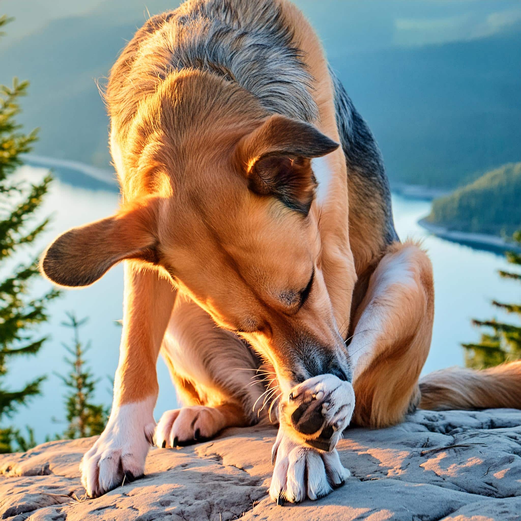 There are other cannabinoids in the body that are associated with allergies your four legged companion may suffer from.