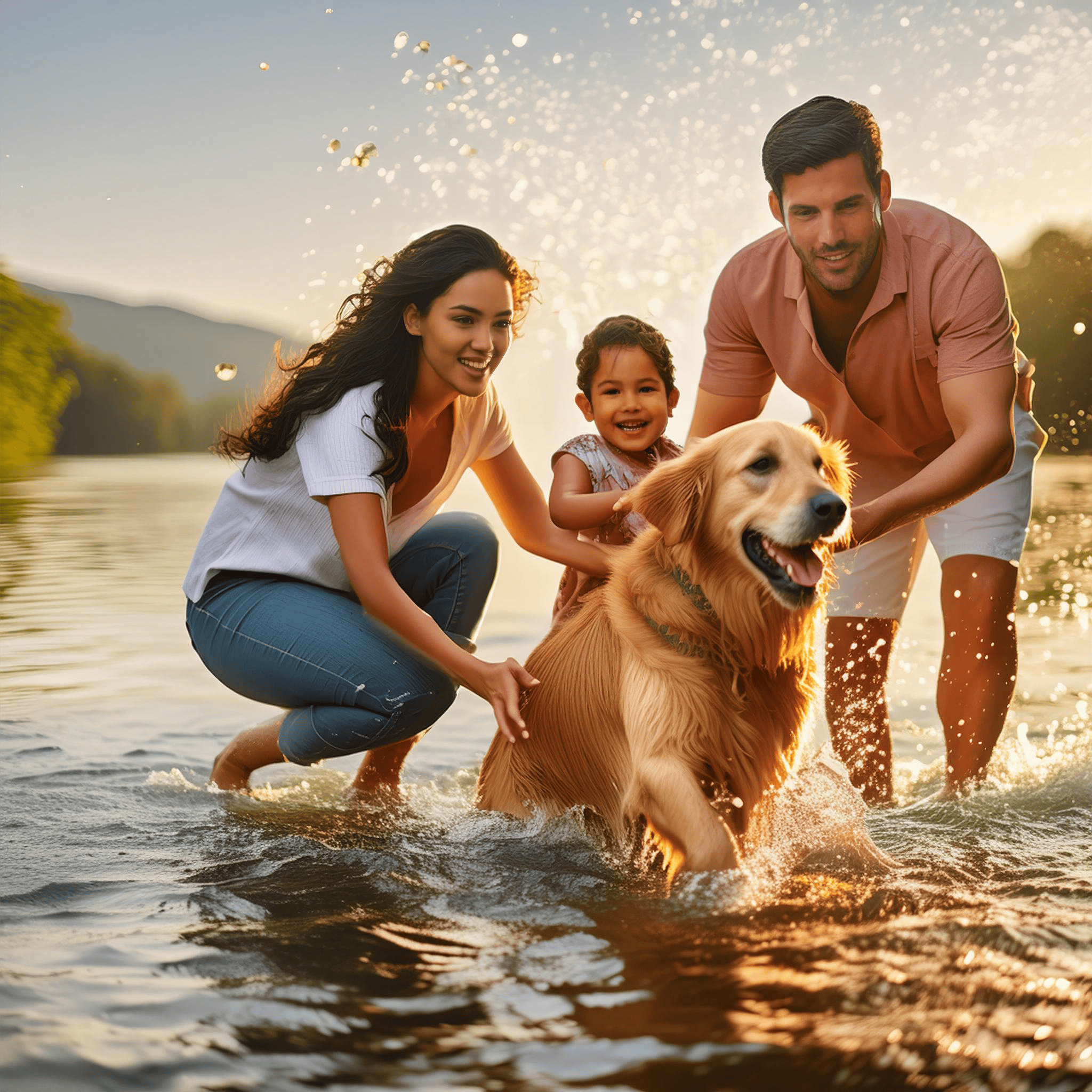 These are the quintessential family dog. Other dogs can be great family pets too, but golden retrievers live for children.